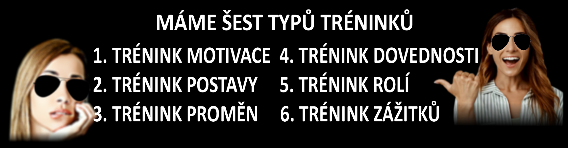 TYPY TRÉNINKŮ